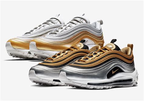 nike air max damen gold metalik|metallic gold Air Max 97.